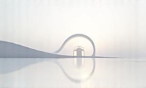 شعار متحف المستقبل في دبي.